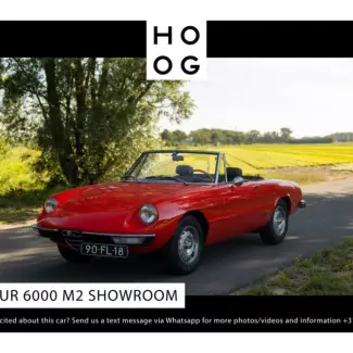Alfa romeo Spider 1600 - only 1 owner/collectable